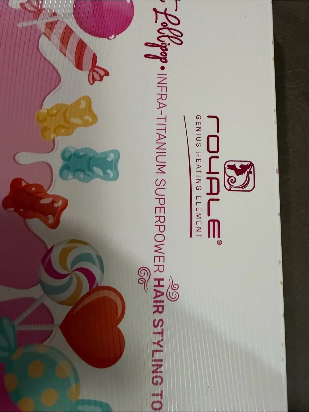 Sweet Lollipop Pink Hair Styling Tool by Royale